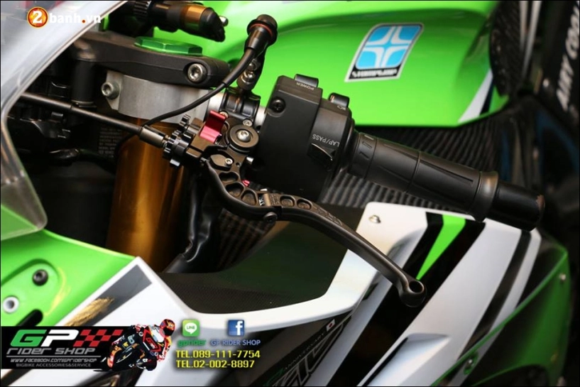 Kawasaki zx-10r độ- superbike hàng đầu trong cuộc chạy đua tốc độ - 5