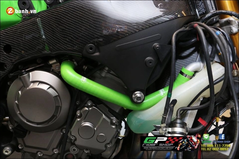 Kawasaki zx-10r độ- superbike hàng đầu trong cuộc chạy đua tốc độ - 10