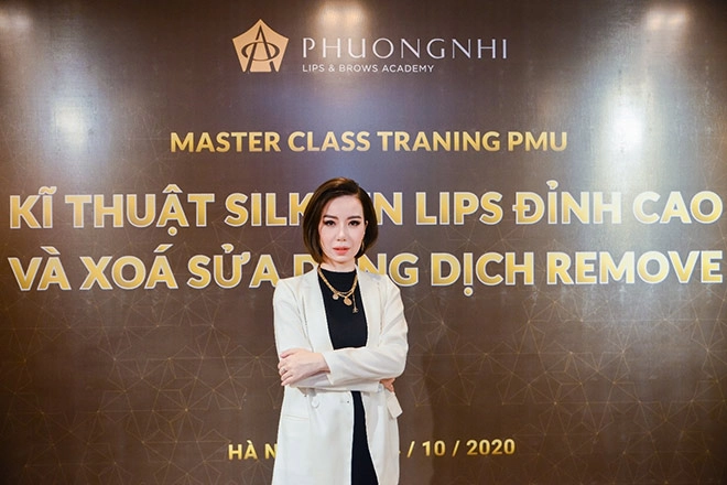 Kỹ thuật phun môi silk pen lips không tổn thương mịn như lụa của phương nhi academy - 4