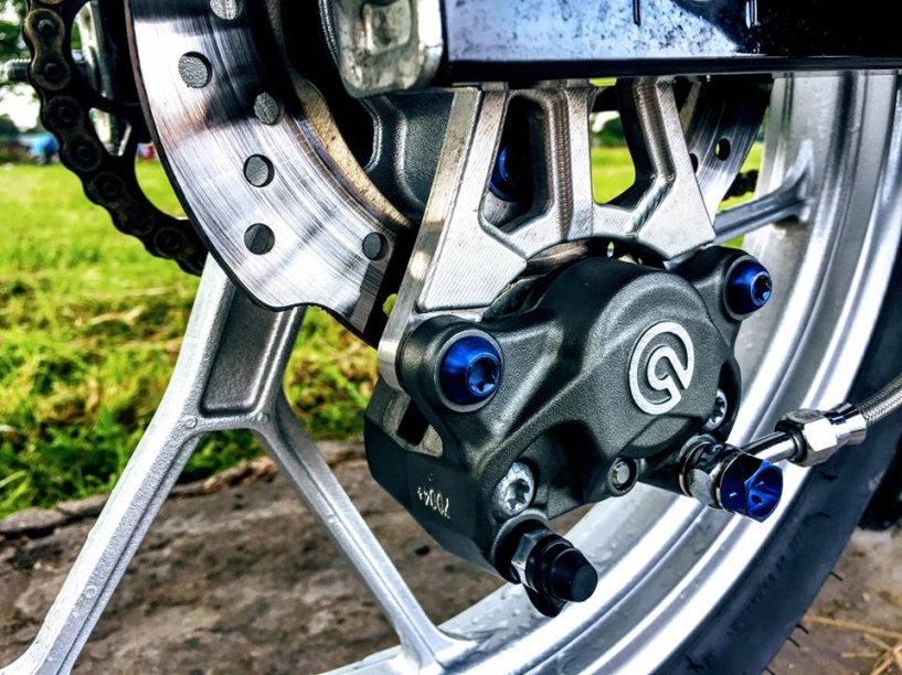 Suzuki satria f150 độ kiểng đầy chất chơi của biker hà nội - 1
