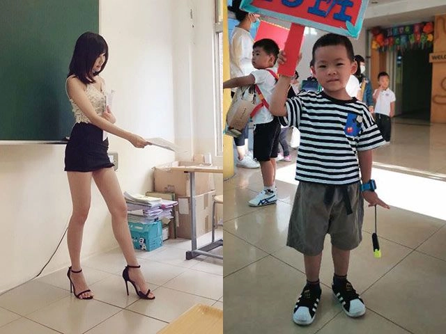 Thấy con làm bài tập 12h đêm chưa xong ông bố đi gặp cô giáo chất vấn thì ngẩn người - 3