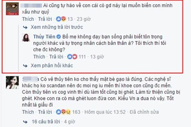 Thủy tiên nổi giận khi con bị chê xấu đầy cay độc hà hồ hoàng bách đáp trả thâm thúy - 5