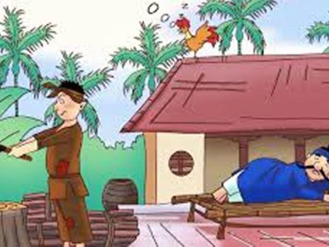 Truyện cổ tích câu chuyện ba lưỡi rìu - 4