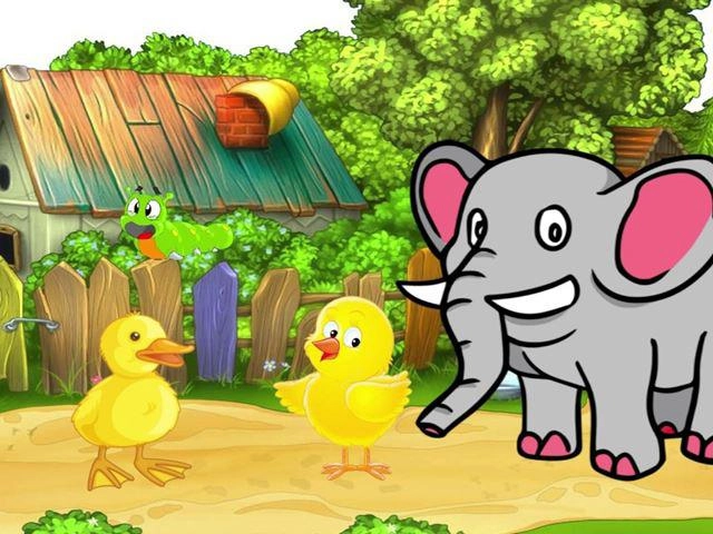 Truyện cổ tích chú voi tốt bụng - 1