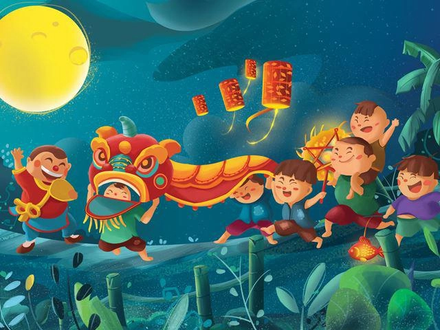 Truyện cổ tích sự tích rước đèn trung thu - 2