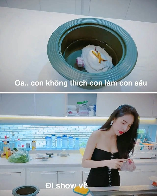 Xinh đẹp nức nở như gái còn son mẹ hai con tâm tít uống 2 chú sâu mỗi sáng - 8