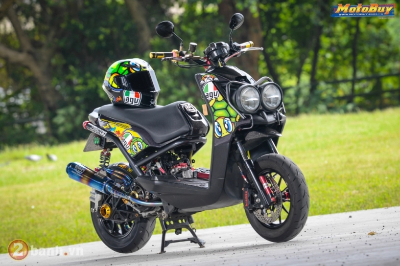 Yamaha bws phong cách vr46 với gói nâng cấp cực độc của biker đài loan - 2