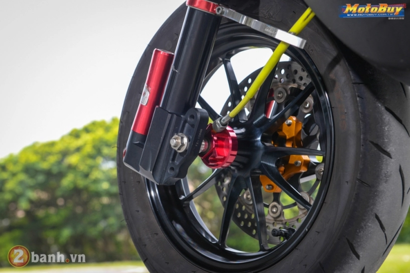 Yamaha bws phong cách vr46 với gói nâng cấp cực độc của biker đài loan - 6