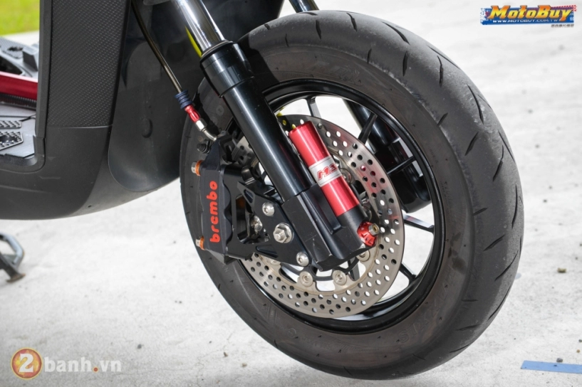 Yamaha bws phong cách vr46 với gói nâng cấp cực độc của biker đài loan - 7