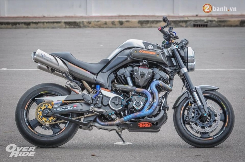 Yamaha mt-01 kẻ hủy diệt v-twin 1700cc - 1