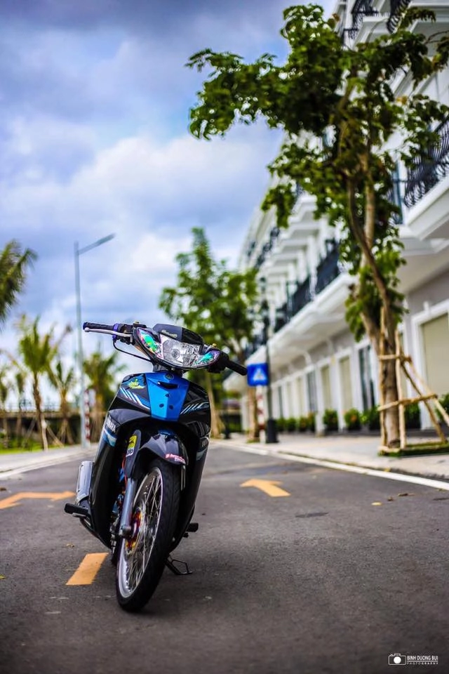 Yamaha sirius độ kiểng đầy phong độ của biker kiên giang - 4
