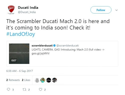 2018 ducati scrambler mach 2sự kết hợp giữa cafe racer và scrambler desert giá 305 triệu đồng - 2