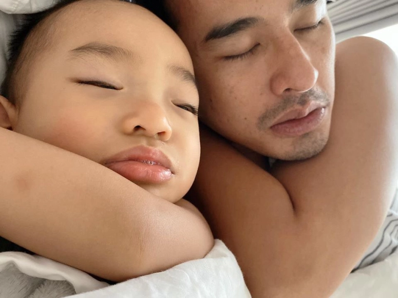 3 đứa trẻ con sao việt có đôi môi giống bố con gái ông cao thắng sao y bản chính - 7
