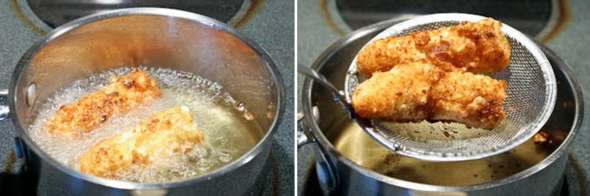 Ăn vặt với chuối bọc bột chiên - 3