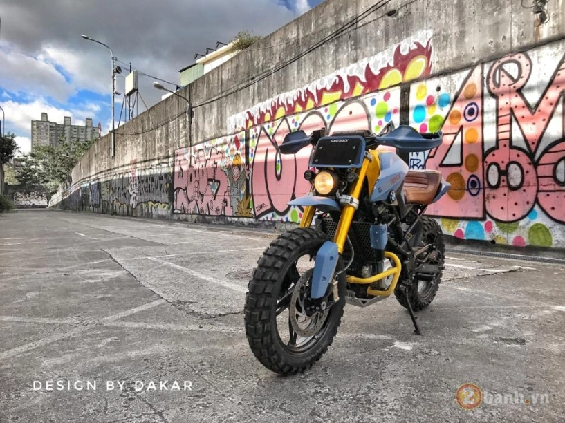 Bmw g310r độ lột xác đầy ngoạn mục của biker đài loan - 3