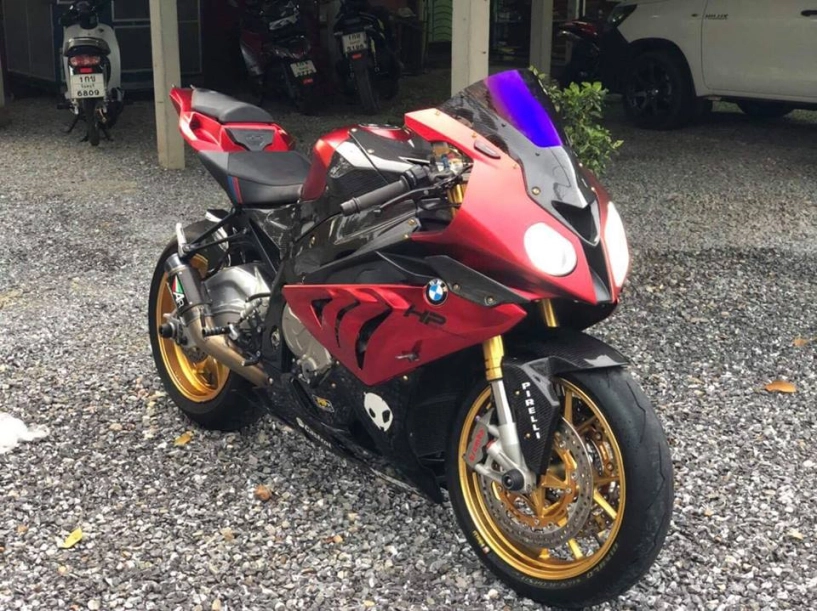 Bmw s1000rr cá mập shark gợi cảm cùng tông màu red candy - 3