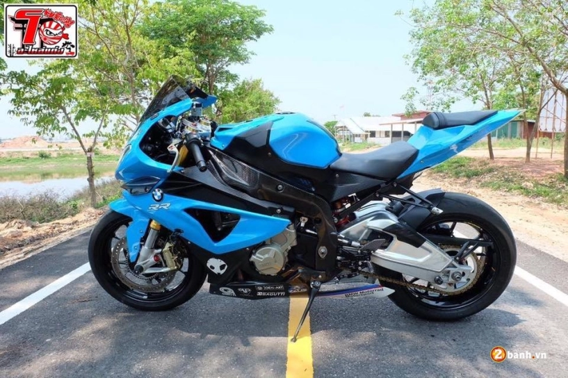 Bmw s1000rr cá tính trong bộ áo xanh pestronal - 12