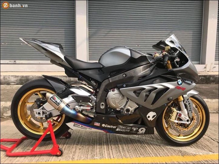 Bmw s1000rr vẻ đẹp trầm tính qua tông màu xám nhám - 14