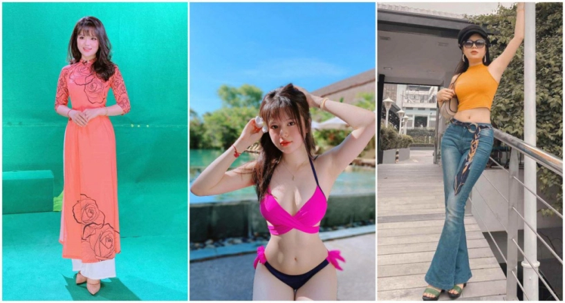 Btv chân ngắn nhất nhà đài diện đầm khoét ngực hiểm hóc soi càng kĩ càng nể độ tinh tế - 1