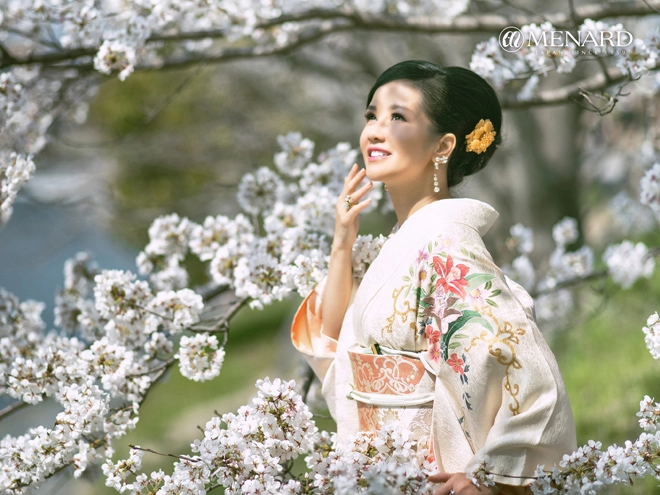 Bức chân dung nữ samurai qua bộ tứ bình đương đại - 1