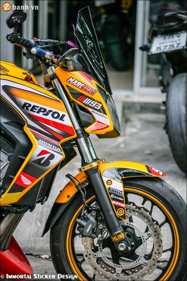 Cặp đôi honda cb650f đón xuân rạng ngời cùng version repsol - 7