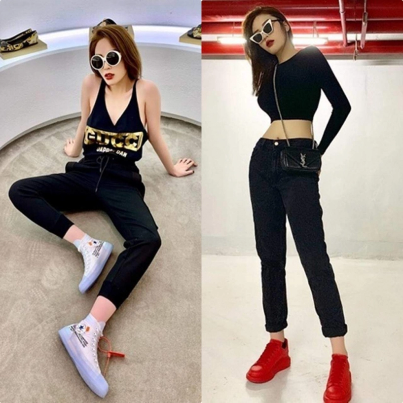 Chẳng mê sắm túi hiệu hay cao gót thục nữ sao việt chuyển hướng style với món đồ rất chiến - 6