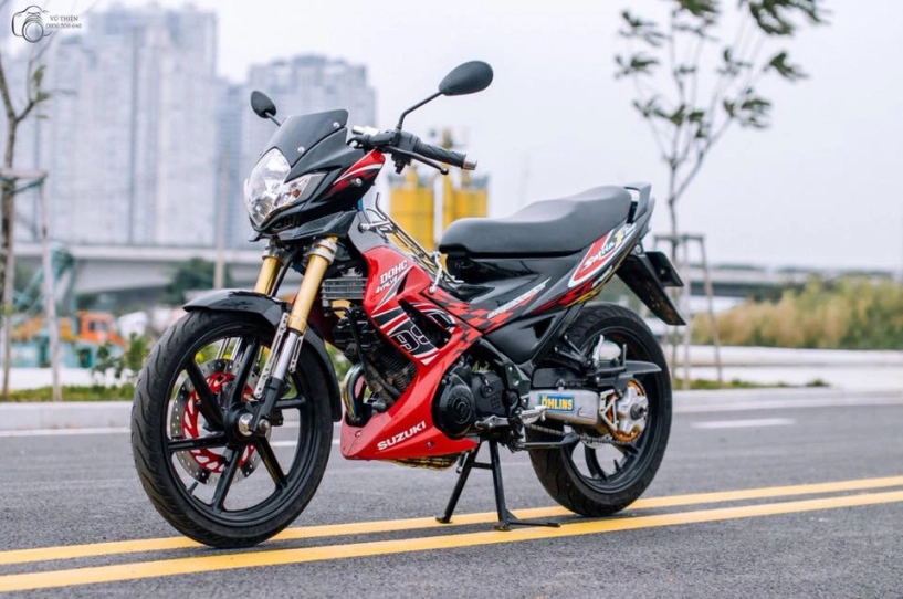 Chiếc suzuki raider fu độ cơ bắp của biker sài gòn - 7