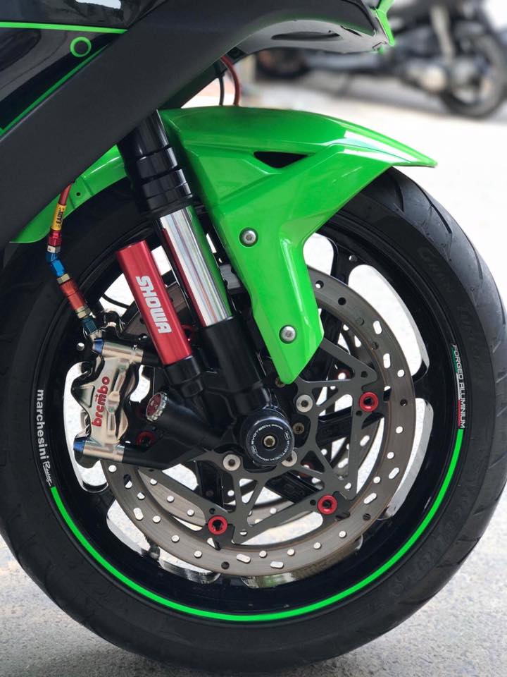 Chiến binh ninja zx-10r độ full bài hàng hiệu từ biker việt - 1