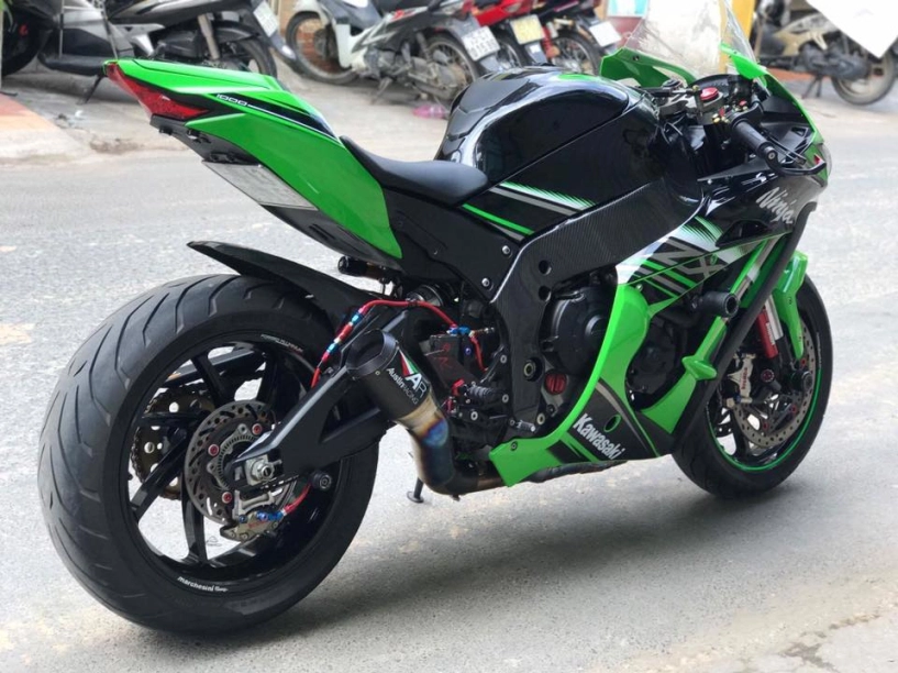 Chiến binh ninja zx-10r độ full bài hàng hiệu từ biker việt - 11