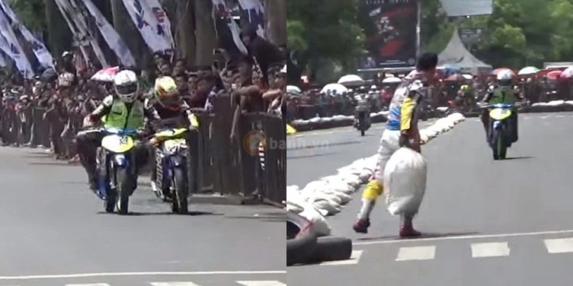 clip sự trả thù cực hot trong cuộc đua malaysia cub prix - 1