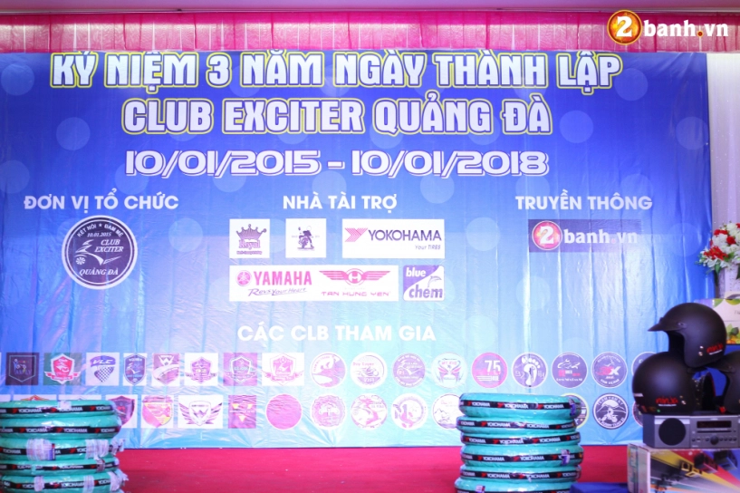 Club exciter quảng đà mừng sinh nhật lần iii đầy hoành tráng - 1