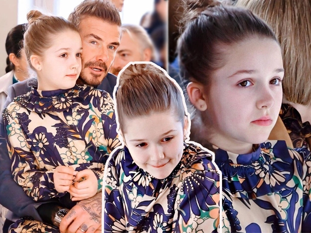 Con gái beckham xuống sắc vì thói quen sai lầm của bố mẹ giờ cứ cười nhiều người tá hỏa - 2