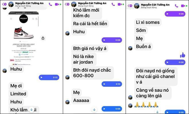 Con gái mc bạn muốn hẹn hò xin mẹ mua giày hiệu đoạn chat lộ con người thật - 2