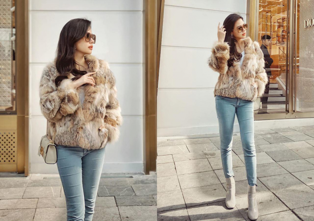 Cứ ngỡ lỗi mốt áo lông vẫn được mỹ nhân việt lăng xê cho mùa rét đậm rét hại - 2