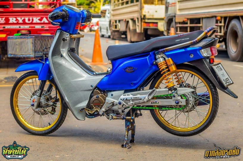 Cub fi độ sang chảnh với khối đồ chơi đầy giá trị của biker thailand - 10