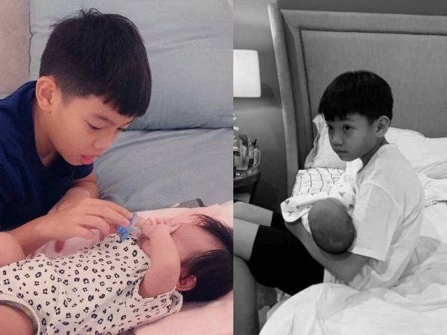 Cường đô la mừng sinh nhật vợ trẻ quà subeo tặng mẹ kế giống hệt tặng mẹ hà hồ - 1