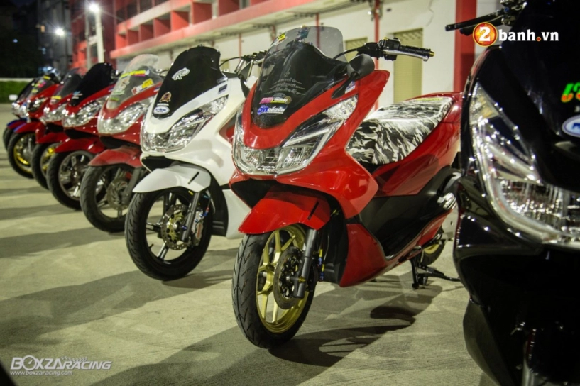 Đắm chìm binh đoàn honda pcx độ trong 1 buổi offline của nước bạn - 4