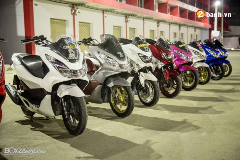 Đắm chìm binh đoàn honda pcx độ trong 1 buổi offline của nước bạn - 6