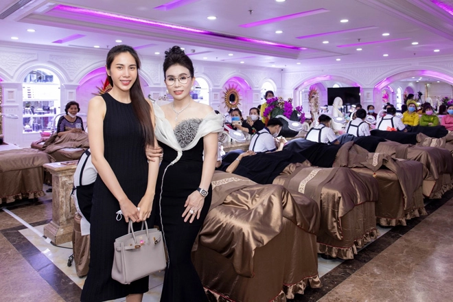 Dàn hoa hậu á hậu việt rủ nhau đi dự sự kiện của thẩm mỹ viện mailisa - 7