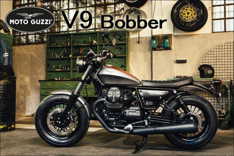 Đánh giá moto guzzi v9 bobber 2017- dòng xe thể thao cổ điển - 1