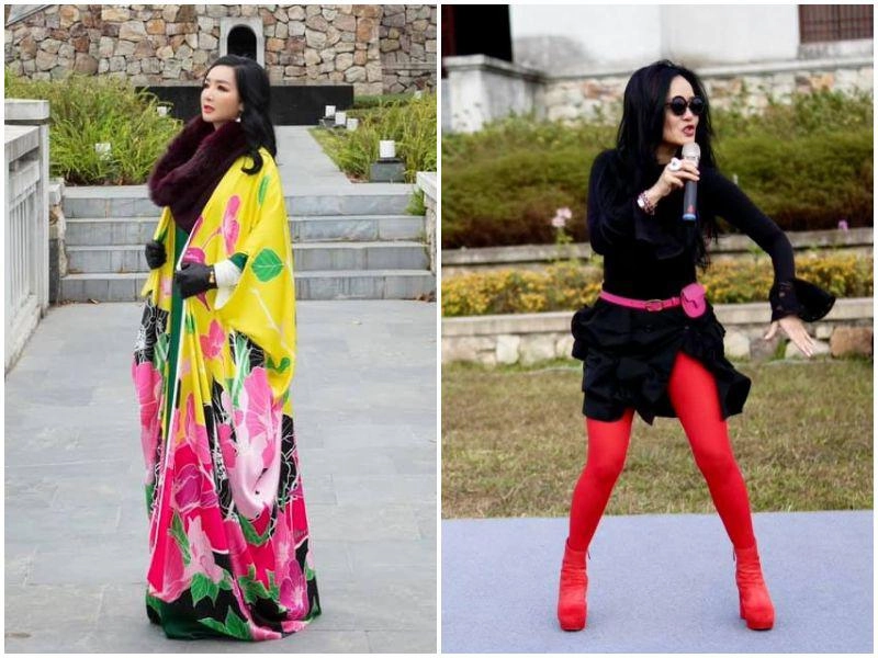 Diva lão làng đối đầu hoa hậu không tuổi u50 bất phân thắng bại với style tắc kè bông - 1