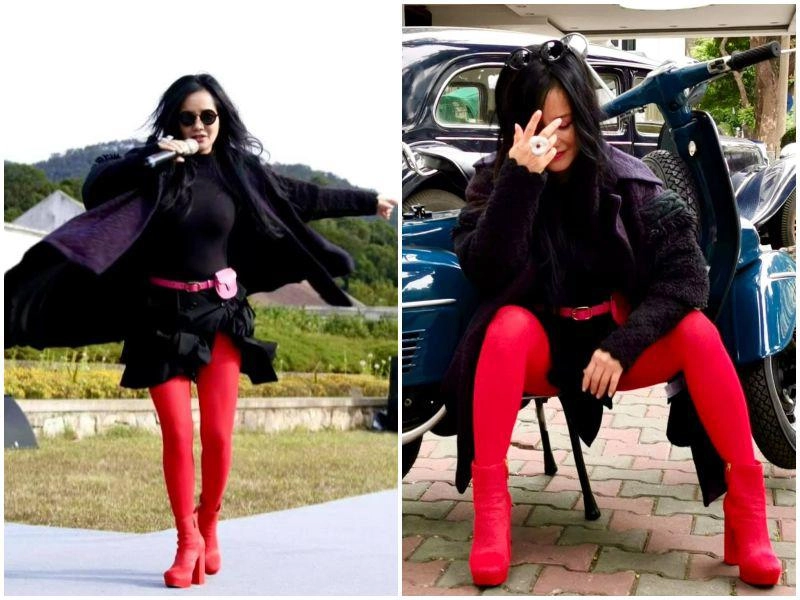 Diva lão làng đối đầu hoa hậu không tuổi u50 bất phân thắng bại với style tắc kè bông - 2