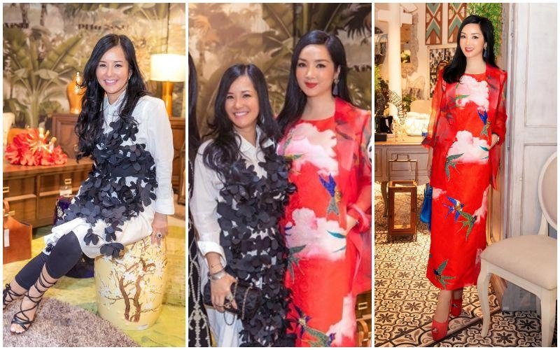 Diva lão làng đối đầu hoa hậu không tuổi u50 bất phân thắng bại với style tắc kè bông - 4