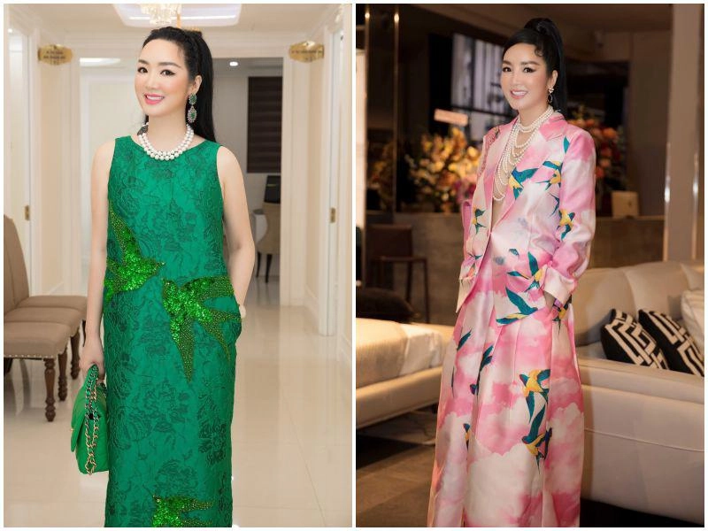 Diva lão làng đối đầu hoa hậu không tuổi u50 bất phân thắng bại với style tắc kè bông - 7