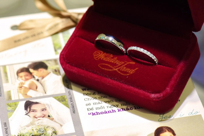 Đông nhi ông cao thắng cảm ơn cặp nhẫn cưới wedding land - 3