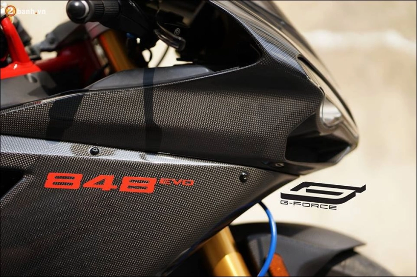 Ducati 848 evo mê mẩn người xem từ phiên bản cuối cùng series 848 - 4