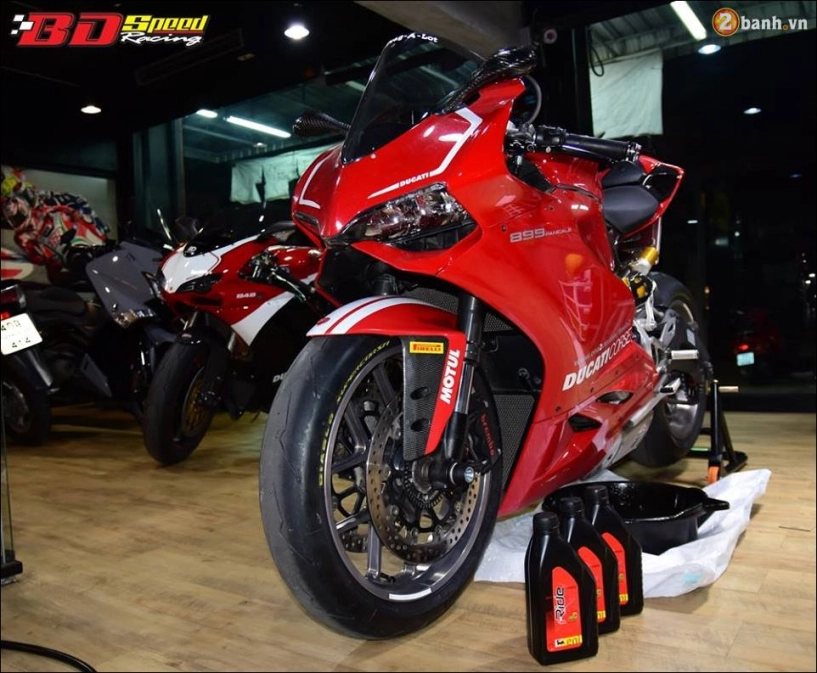 Ducati 899 panigale đẹp hút hồn từ dàn chân siêu nhẹ - 3