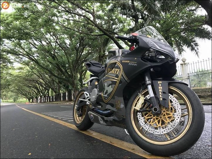 Ducati 899 panigale quỷ đỏ đội lốt camo limited đẹp ngất ngưỡng - 2