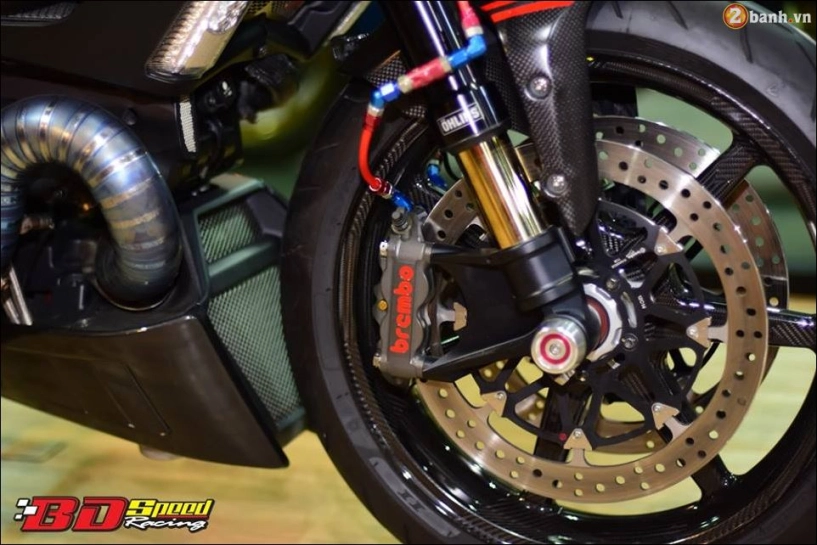 Ducati diavel -choáng ngợp với bản độ quỷ dữ mang tên carbon red - 8