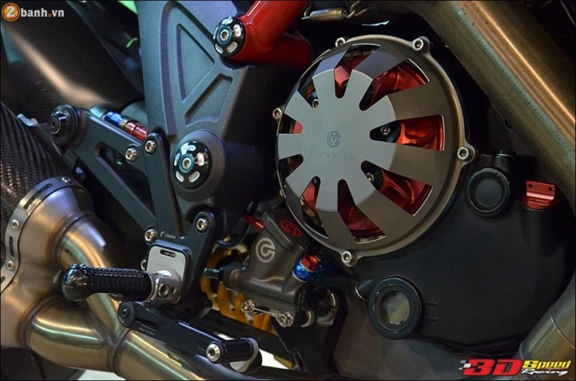 Ducati diavel -choáng ngợp với bản độ quỷ dữ mang tên carbon red - 11